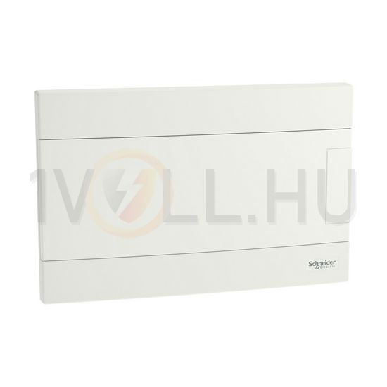 Kiselosztó PE/N-sínnel 1x 12M süllyesztett fehér IP40 teli ajtó EASY9 EU Schneider - EZ9EUB112