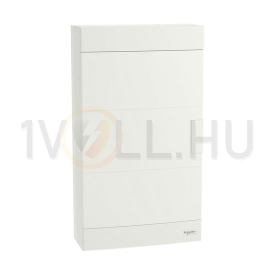 Kiselosztó PE/N-sínnel 3x 12M falonkívüli fehér IP40 teli ajtó EASY9 EU Schneider - EZ9EUD312