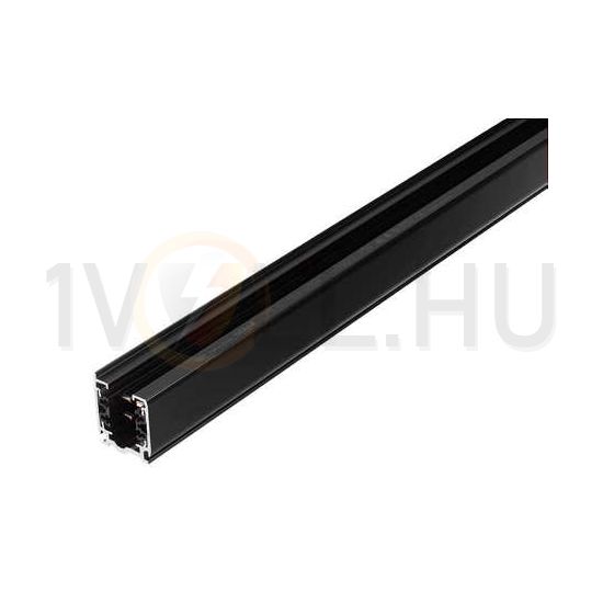 Egyenes elem 3F világítási sínhez 16A 2m 230-400V 3F falonkívüli fekete XTS 4200-2 LIVAL - 19104202