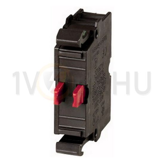 Érintkezőblokk vezérlőkészülékhez előlapra rádugható/beépíthető 1-ny 6A/AC15/230V M22-K01 EATON - 216378