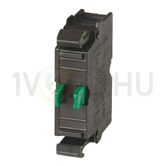 Érintkezőblokk vezérlőkészülékhez előlapra rádugható/beépíthető 1-z 6A/AC15/230V M22-CK10 EATON - 216384