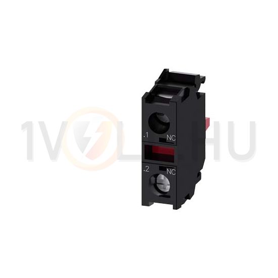 Érintkezőelem vezérlőkészülékhez 1ny 6A/AC15/230V előlapra csavaros SIRIUS ACT SIEMENS - 3SU1400-1AA10-1CA0