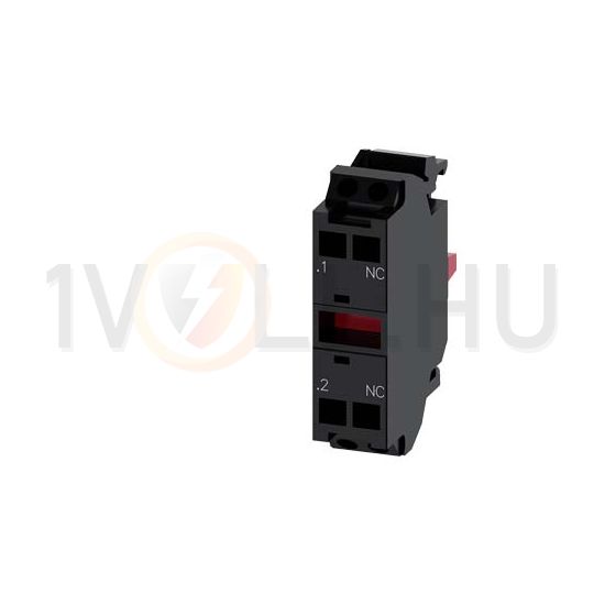 Érintkezőelem vezérlőkészülékhez 1ny 6A/AC15/230V előlapra rugószorításos SIRIUS ACT SIEMENS - 3SU1400-1AA10-3CA0