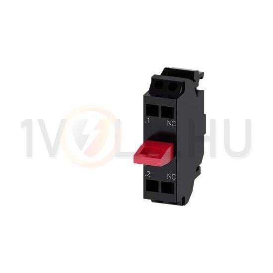 Érintkezőelem vezérlőkészülékhez 1ny 6A/AC15/230V alulra rugószorításos SIRIUS ACT SIEMENS - 3SU1400-2AA10-3CA0