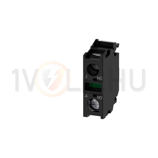 Érintkezőelem vezérlőkészülékhez 1z 6A/AC15/230V előlapra csavaros SIRIUS ACT SIEMENS - 3SU1400-1AA10-1BA0