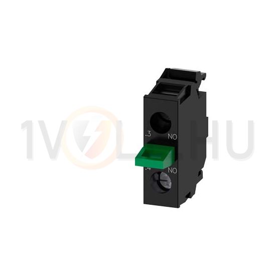 Érintkezőelem vezérlőkészülékhez 1z 6A/AC15/230V alulra csavaros SIRIUS ACT SIEMENS - 3SU1400-2AA10-1BA0