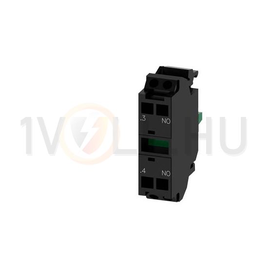 Érintkezőelem vezérlőkészülékhez 1z 6A/AC15/230V előlapra rugószorításos SIRIUS ACT SIEMENS - 3SU1400-1AA10-3BA0