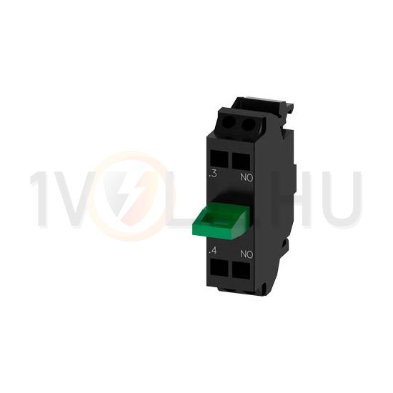 Érintkezőelem vezérlőkészülékhez 1z 6A/AC15/230V alulra rugószorításos SIRIUS ACT SIEMENS - 3SU1400-2AA10-3BA0