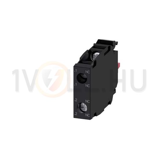 Érintkezőelem vezérlőkészülékhez 2ny 6A/AC15/230V előlapra csavaros SIRIUS ACT SIEMENS - 3SU1400-1AA10-1EA0