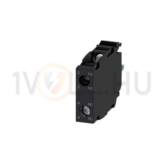 Érintkezőelem vezérlőkészülékhez 2z 6A/AC15/230V előlapra csavaros SIRIUS ACT SIEMENS - 3SU1400-1AA10-1DA0