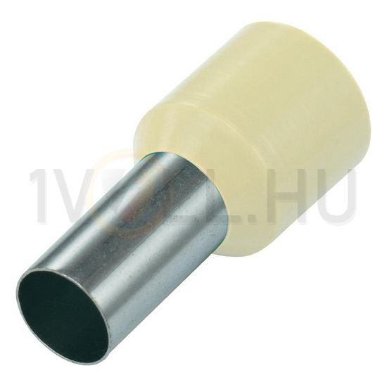 Érvéghüvely szigetelt normál 10mm2 22mm elefántcsont H10,0/22 EB Weidmüller - 0534200000