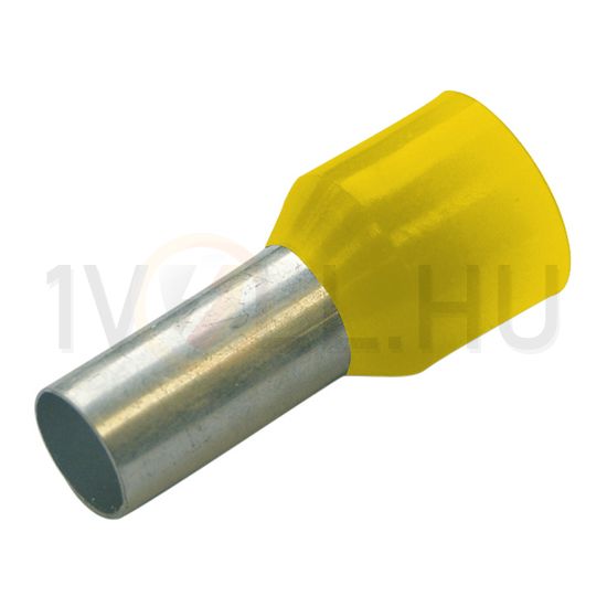 Érvéghüvely szigetelt normál 25mm2 16mm sárga Haupa - 270830