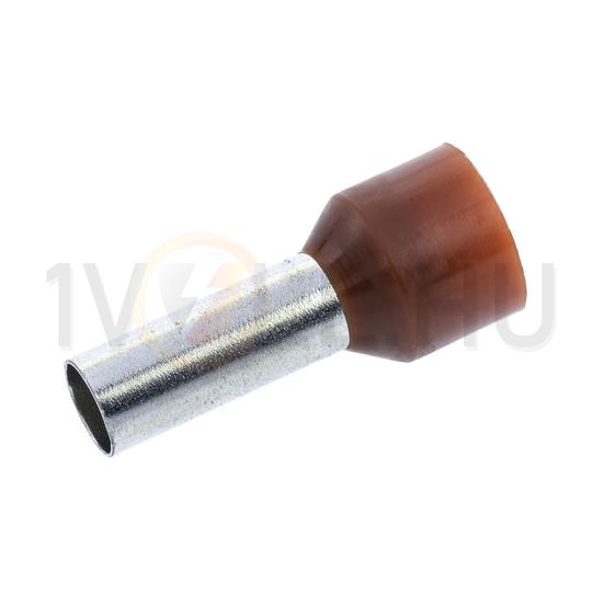 Érvéghüvely szigetelt normál 25mm2 36mm barna H25,0/36 BR Weidmüller - 0317100000