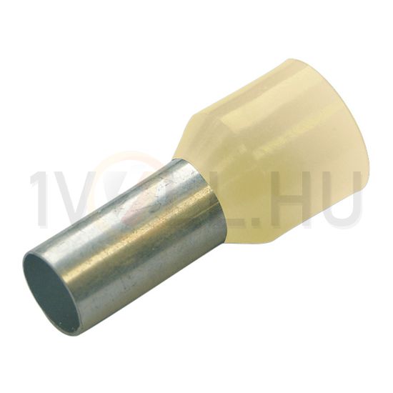 Érvéghüvely szigetelt normál 35mm2 16mm bézs Haupa - 270754