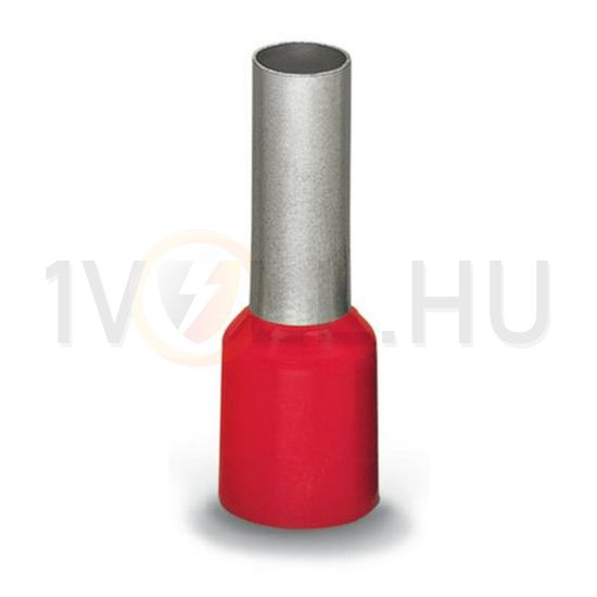 Érvéghüvely szigetelt normál 95mm2 44mm piros H95,0/44 R Weidmüller - 9028210000