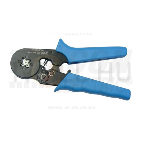 Érvéghüvelyprés 0,25-6mm2 négyszögletes préselés-présforma mechanikus TRACON - 9039A-SPEC