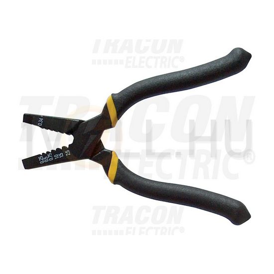 Érvéghüvelyprés 0,5-16mm2 univerzális-présforma mechanikus TRACON - 9004-LT