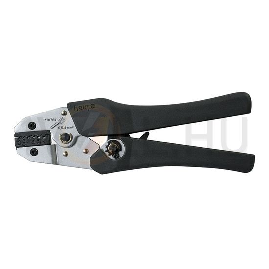 Érvéghüvelyprés 0,5-4mm2 trapéz-présforma mechanikus Haupa - 210763