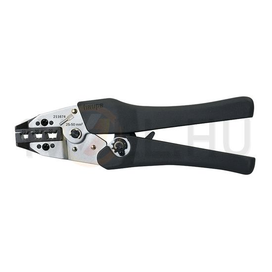 Érvéghüvelyprés 25-50mm2 trapéz-présforma mechanikus Haupa - 211674