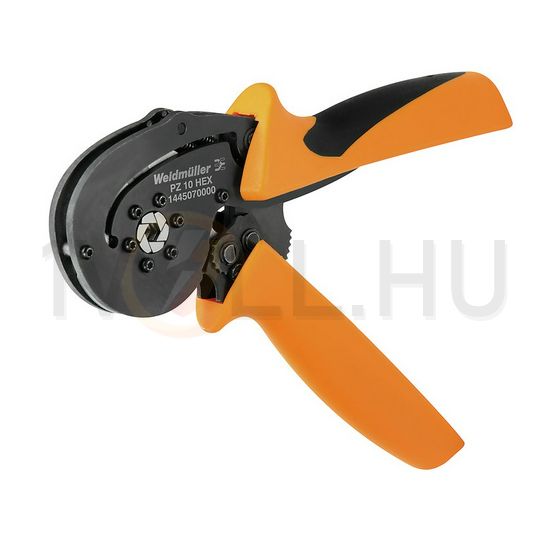 Érvéghüvelyprés 0,14-10mm2 hatszögű-présforma mechanikus PZ 10 HEX Weidmüller - 1445070000