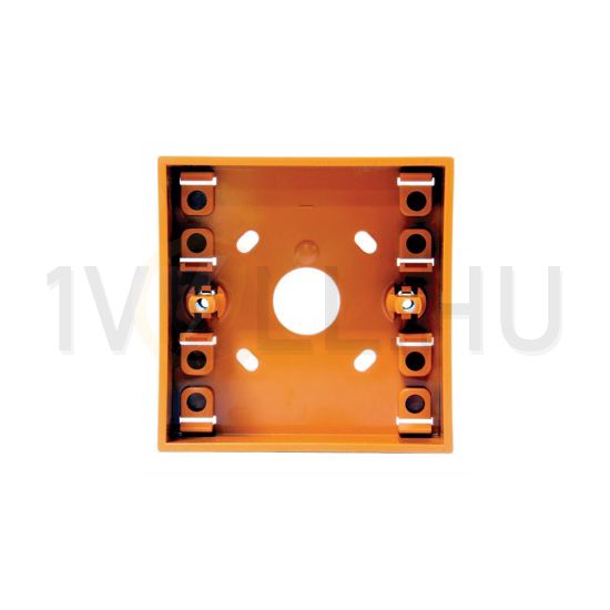 Fali doboz hátsó rész DM7xx kézi jelzésadóhoz  IP24D narancs 88x88x32mm  UTCF - DM788O