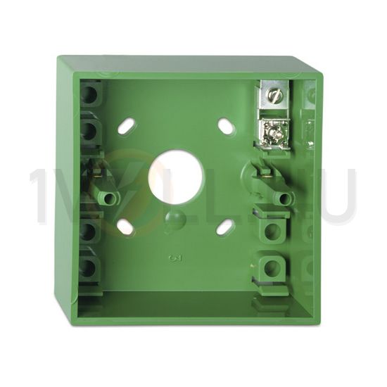 Fali doboz hátsó rész DM7xx kézi jelzésadóhoz  IP24D zöld 88x88x32mm  UTCF - DMN787G