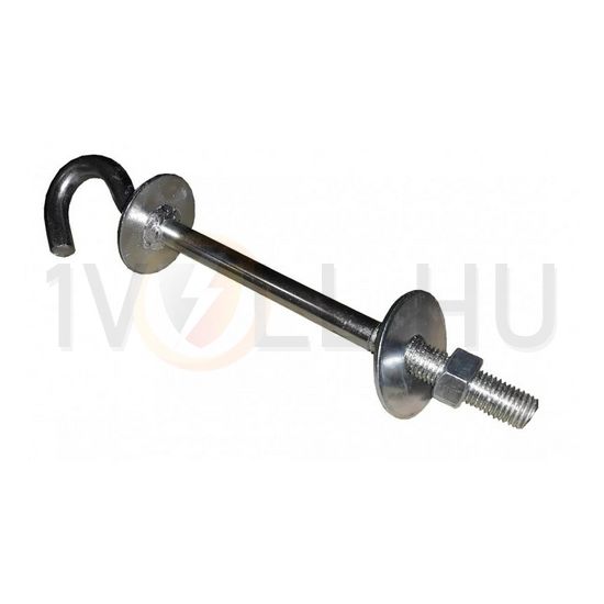 Fali horog átmenő menetes tűzihorganyzott acél 200mm-hossz CONUS - 9400