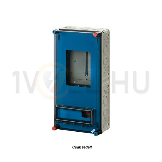 Fedél csapófedeles átlátszó 300mmx 600mmx műanyag Mi 72431 FED Hensel - 1093433