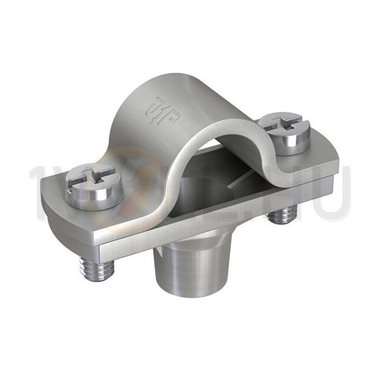 Felfogórúd-tartó csavarbilincs 16mm tűzihorganyzott acél furat M-menet-szerelés J.PRÖPSTER - 110075