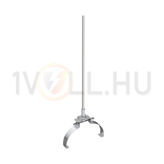 Felfogórúd-tartó kúpcserépre 190-230mm 1050mm alu felfogórúddal csavarbilincs 10mm J.PRÖPSTER - 1255