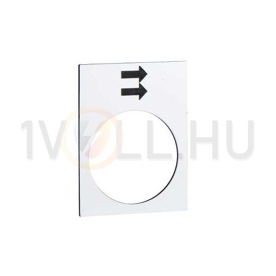 Felirati tábla darukapcsolóhoz