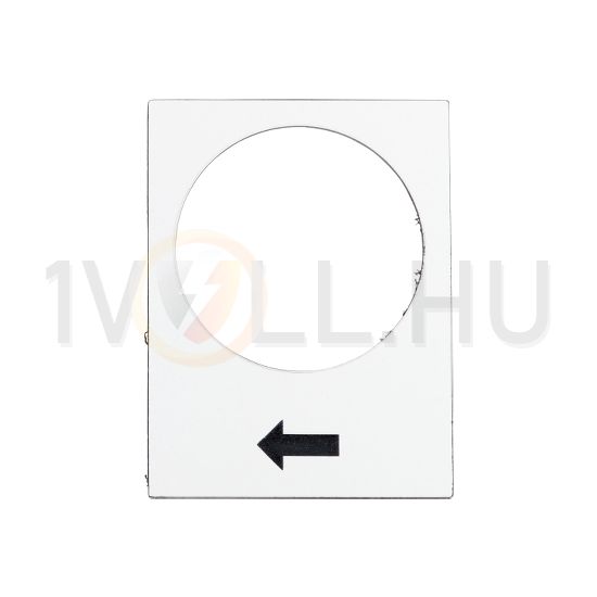 Felirati tábla darukapcsolóhoz