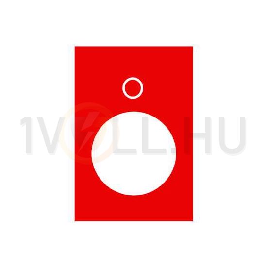 Felirati tábla darukapcsolóhoz STOP