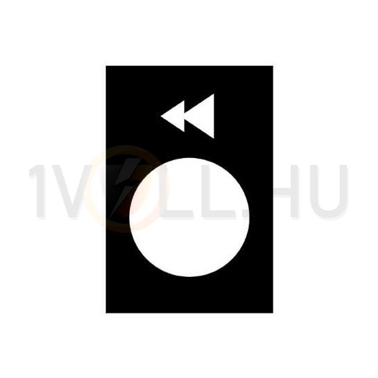 Felirati tábla darukapcsolóhoz