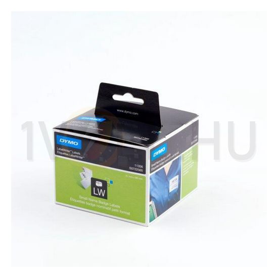 Feliratozó címke-szalag papír 1x300db 89x41mm fehér/ fekete-betű LW 11356 DYMO - S0722560