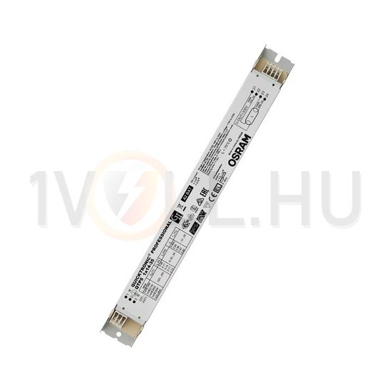 Fénycső előtét 1x14-35W elektronikus multiwatt 220-240V T16 fém tokozás-ház QTP5 1X14…35 LEDVANCE - 4008321329035