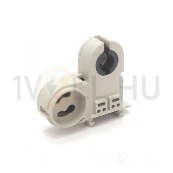 Fénycsőfoglalat gyújtófoglalattal T8 G13 falonkívüli műanyag fehér csavaros FC7-21 GE Lighting