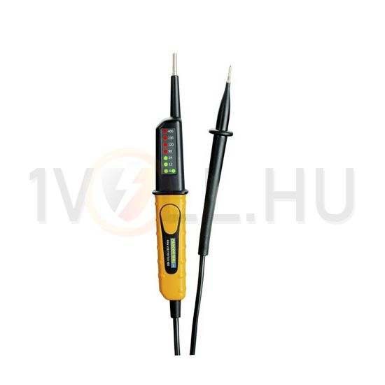Feszültségvizsgáló 2P-ellenőrzés 6-400V LED-kijelzés PAN Volttester 400 Pancontrol - VOLTTESTER400