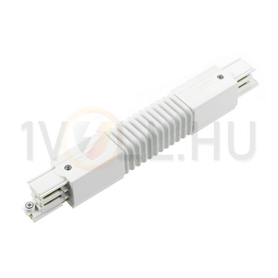 Flexibilis sarokelem 3F világítási sínhez 16A 230-400V 3F falonkívüli fehér XTS 23-3 LIVAL - 19170233
