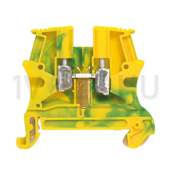 Földelő sorkapocs TS35 1-szint 0.25-2.5mm2/érvéghüvely zöld/sárga csavaros Viking3 LEGRAND - 037170