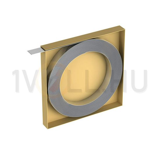 Földelőszalag bilincshez nemesacél V2A 8.8mm2 lapos 22mmx 4mm 50000mm J.PRÖPSTER - 913831