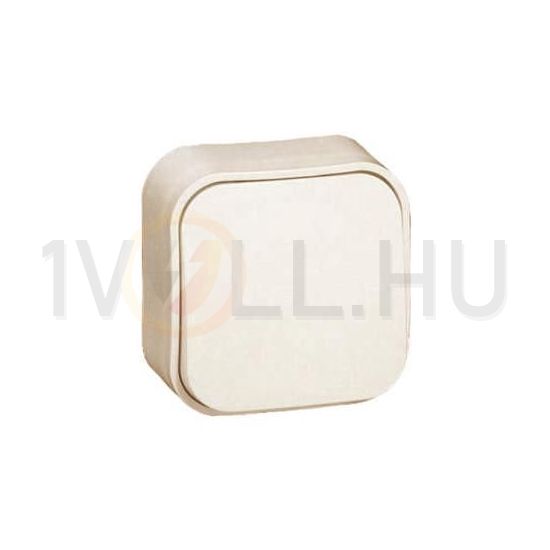 Forix 101 1P kapcsoló betét komplett házban bézs falonkívüli csavaros IP21 1- LEGRAND - 782430