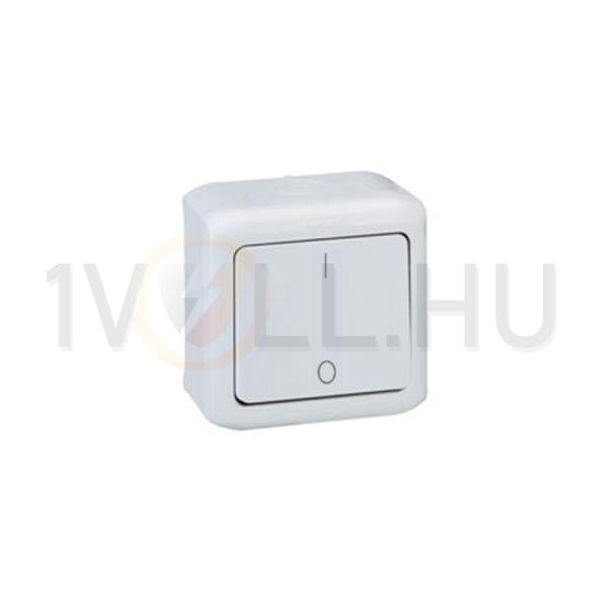 Forix 102 2P kapcsoló betét komplett házban szürke falonkívüli csavaros IP44 1- LEGRAND - 782386