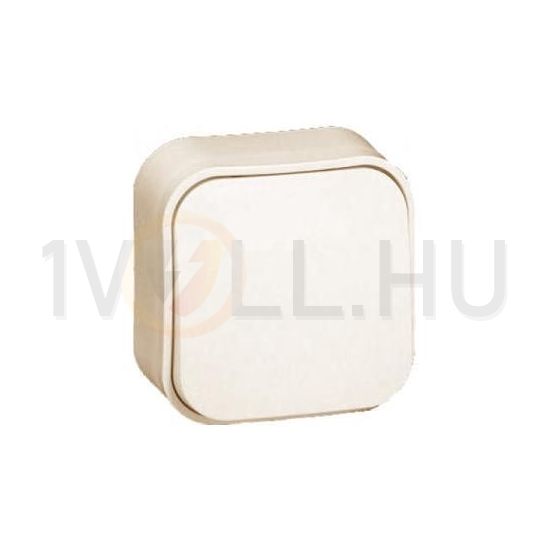 Forix N101 nyomó betét komplett házban 1- billentyűs 1z bézs IP21 falonkívüli dmax. LEGRAND - 782435