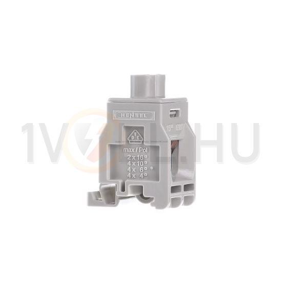 Fővezetéki leágazókapocs 1-pólus 10mm2-vezetőér Hensel - KKL10