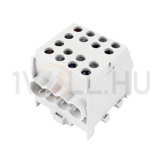 Fővezetéki leágazókapocs 150/125A Cu/Al csavaros szürke 2x35+6x25mm2 HLAK 35-1/6 M2 Pollmann - 2080183