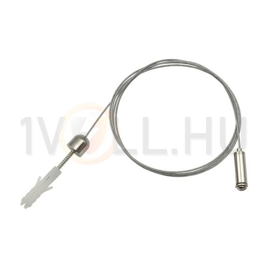 Függesztősodrony készlet egyes króm acél 1500mm ROPE-NT 150 SINGLE KANLUX - 07871