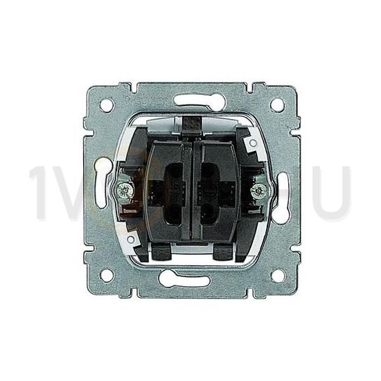 Galea 106+6 kettős váltókapcsoló kezelőelem szürke süllyesztett IP21 2- billentyű/gomb LEGRAND - 775808