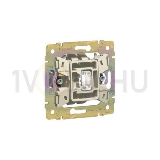 Galea 106 váltókapcsoló +jelzőfény kezelőelem szürke süllyesztett IP21 1- billentyű/gomb LEGRAND - 775602