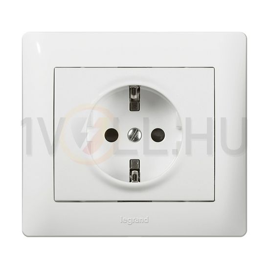 Galea 162 dugalj földelt központi fedlap fehér IP20 süllyesztett szorítókapcsos LEGRAND - 771062